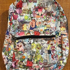 Rick & Morty All-Over Print Backpack